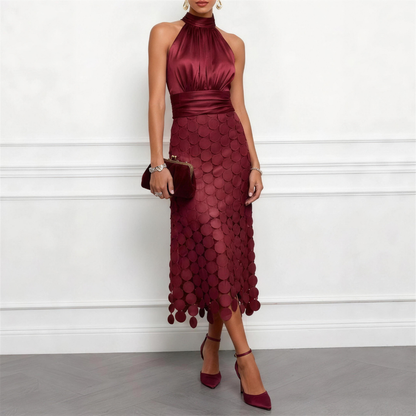 Celine | Elegant Midi Dress For Ceremonies